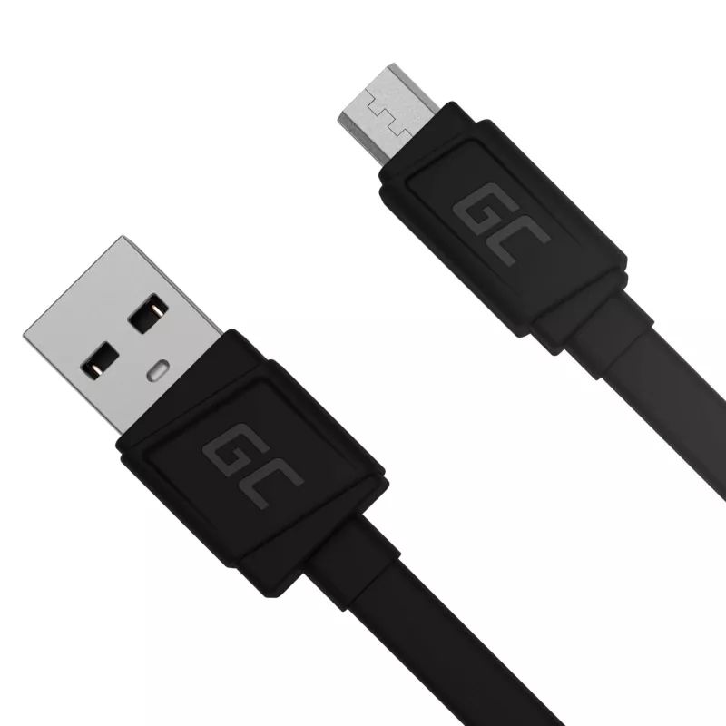 Cable plano mate - USB-A a Micro-USB