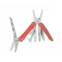 Multitool Nextool NE20051 10-en-1 compacto, acero inoxidable, rojo, 78 g, plegado 6,2 cm