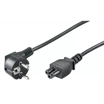Microconnect PE010830 Cable de alimentación negro 3 m CEE7/7 conector hembra C5