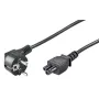 Microconnect PE010830 Cable de alimentación negro 3 m CEE7/7 conector hembra C5