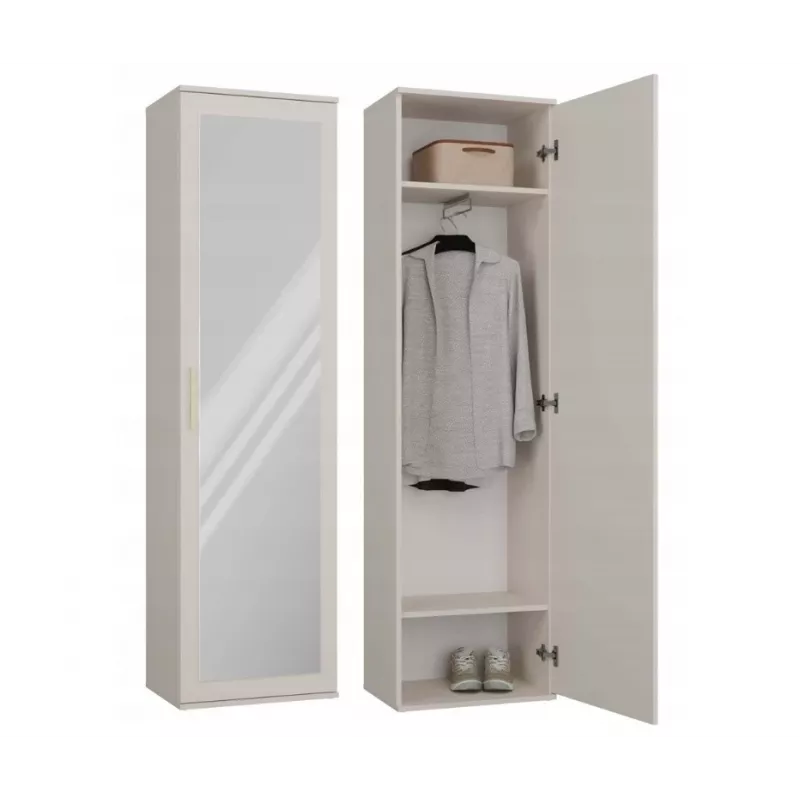 Armario ropero top e shop DUO KASZMIR BEIGE modelo M-MP-SZ-DUO-DUO-KASZ (módulo de armario)
