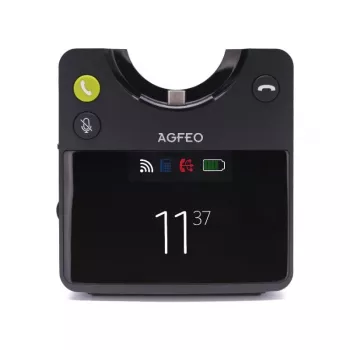 Estación base AGFEO Infinity plástico negro 276g