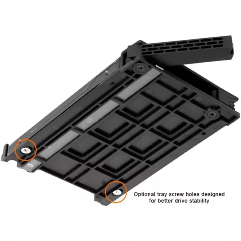 ExpressTray Mini MB322TP-B, soporte de unidad negro, para ICY DOCK ExpressCage MB322SP-B y MB326SP-B