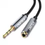 Cable de audio auxiliar CHOETECH AUX001 3,5 mm conector macho a conector hembra, 2 m de longitud