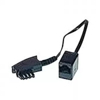 Cable telefónico Helos 014149 0,2 m negro