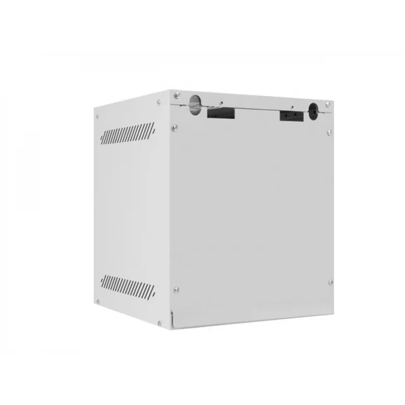 Lanberg WF10-2306-10S armario rack mural de 10" 6U, 336×280×310 mm, puerta de cristal, 20 kg, gris (RAL 7035)