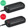 Cargador rápido Qoltec para patinete eléctrico XIAOMI / e-bike de 36V | 42V | 2A | 8,0*8,0mm+Pin | impermeable + cable de alimentación