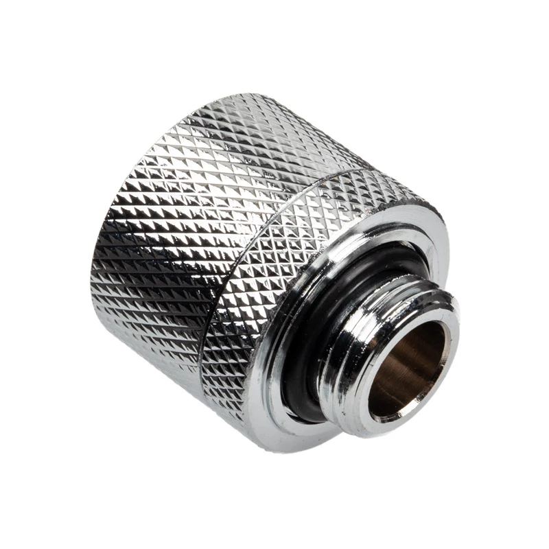 Conector Alphacool Eiszapfen recto G1/4 inch macho a 16/10mm - plata cromada