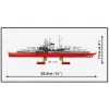 Set de construcción Cobi acorazado Tirpitz modelo con 593 piezas, a escala y con características de exhibición