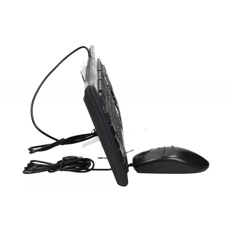 A4Tech KM-72620D - Conjunto de teclado y ratón - USB - US - negro