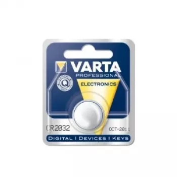 Pila de botón de litio Varta CR2032, 3 V, 10 uds. (BAVA CR2032-10)