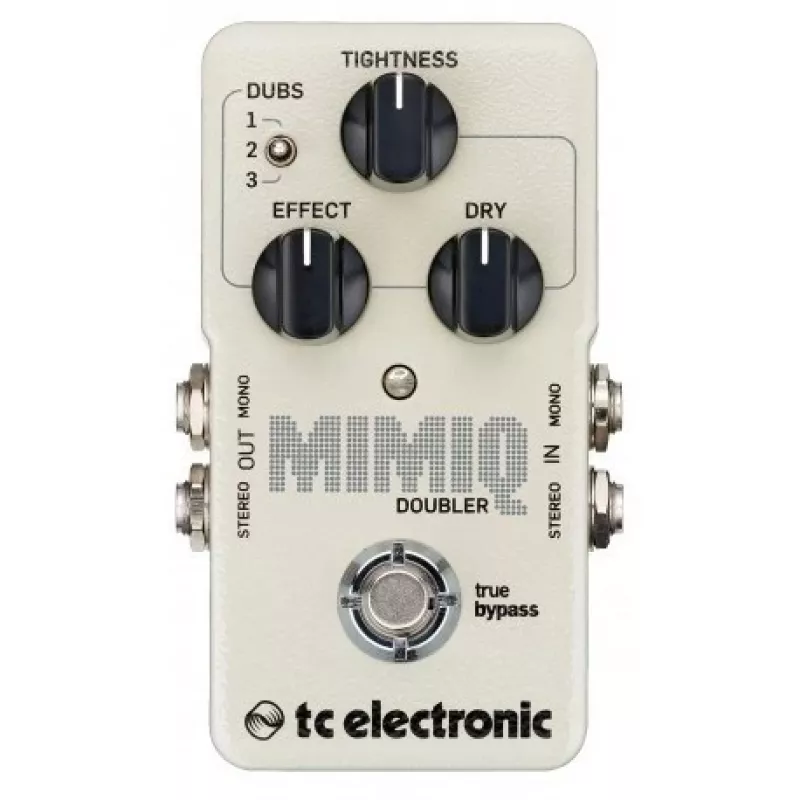 Pedal de efectos para guitarra TC Electronic Mimiq Doubler — Doubler compacto con true bypass