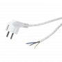 Logilink - Cable de alimentación - CEE 7/7 (M) a extremo abierto - AC 250 V - 1,5 m - Blanco (CP136)