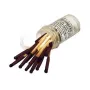 Cerillas de supervivencia BCB CN327A — paquete de 25 cerillas impermeables y resistentes al viento en recipiente impermeable, bronce
