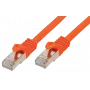shiverpeaks BASIC-S Cable de red naranja 0,25 m Cat7 S/FTP