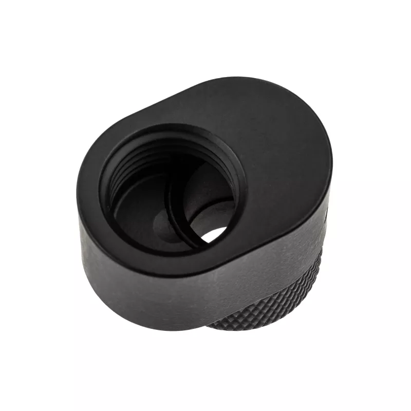 XSPC G1/4 Racor de desplazamiento giratorio de 7 mm - negro mate