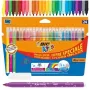 Rotuladores BIC KIDS COLOUR, 24 colores 103240