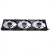 Caja de PC PHANTEKS serie NV NV9 MK2, EATX, DRGB, cristal templado - negra y ventiladores M25 Gen2 PWM D-RGB pack de 3 - Reverse Blade, 140mm, negros + DRG
