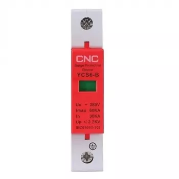 Protector contra sobretensiones HiSmart NV821686 1P clase B 30–60 kA 385 V AC