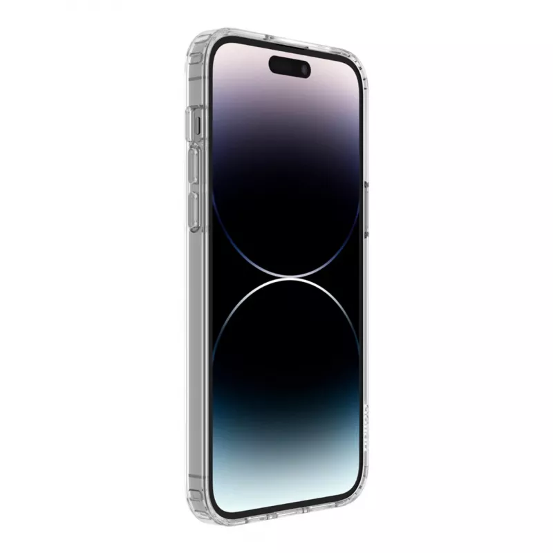 Belkin MSA011BTCL SheerForce funda magnética para iPhone 14 Pro Max, antibacteriana, transparente