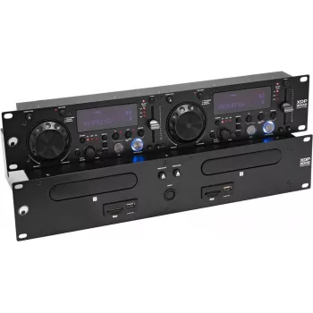 Reproductor DJ CD/MP3 Omnitronic XDP-3002 doble pletina con soporte USB