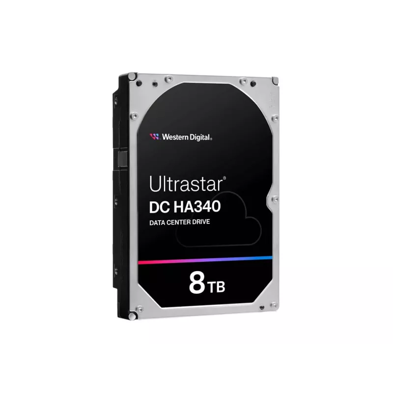 WD Ultrastar DC HA340 WUS721208BLE6L4 - Disco duro - centro de datos - 8TB - interno - 3,5 (8,9 cm) - SATA 6Gb/s - 7200 rpm - Búfer: 256MB (0B47078)