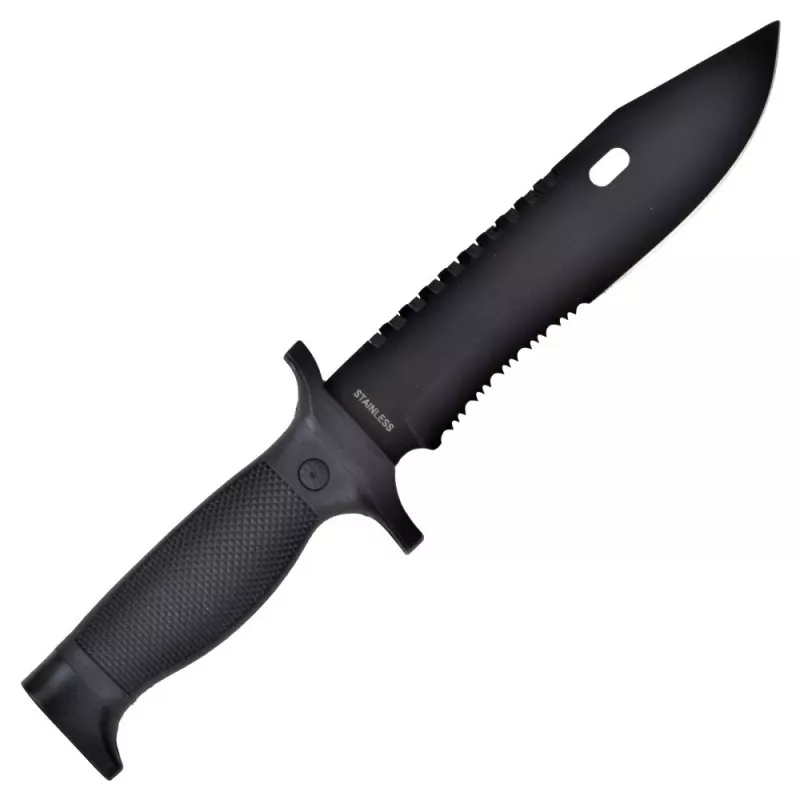 SCK 828-6 Cuchillo táctico negro