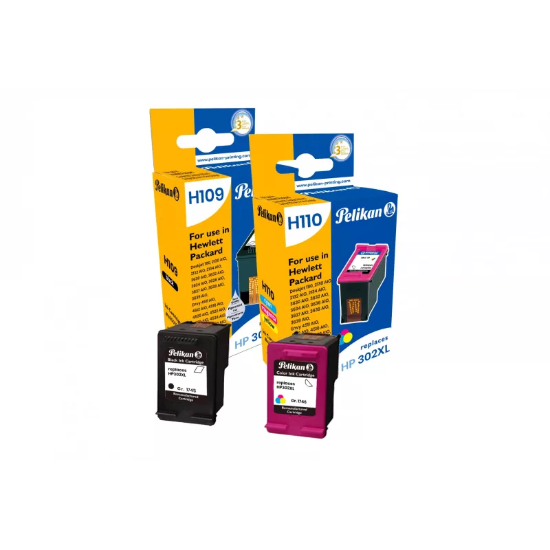 Pelikan 4950870 - 480 páginas - 330 páginas - negro - cian - magenta - amarillo - 2 uds.