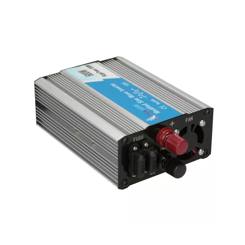 Convertidor de tensión Extralink OPIM-600W, coche 12V, 600W onda sinusoidal modificada