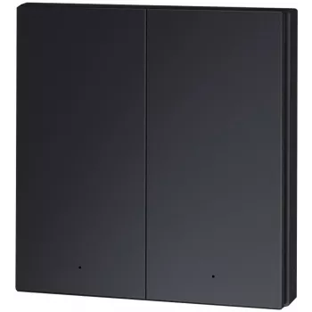 Interruptor doble inalámbrico WRS-R02-G Aqara Gris