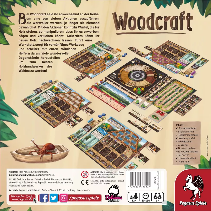 Woodcraft, juego de mesa