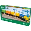 Tren BRIO Three-Wagon Cargo Train
