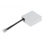 Módulo de ampliación Homematic IP 153986A0 — blanco, inalámbrico 868 MHz, 48×16×52 mm