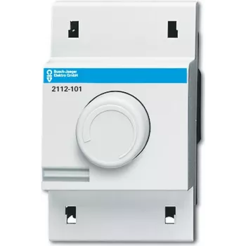 BUSCH JAEGER 2112-101 - Regulador - Montable - Mando giratorio - Blanco - 230 V - 50 - 60 Hz