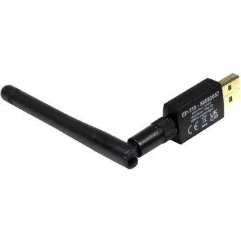 Adaptador USB Wi-Fi/Bluetooth INTER-TECH EP-119, Wi-Fi 5 (802.11ac) dual band 600 Mbit/s