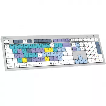 Logickeyboard LKB-RESC-CWMU-UK teclado Office USB QWERTY inglés