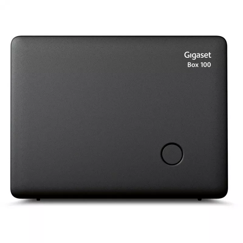 Gigaset Box 100 - Estación base de telefonía móvil - ECO DECT\GAP - Negro (S30852-H2818-B101)