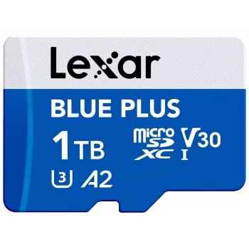 Tarjeta de memoria microSD 1TB C10 A2 U3 V30 170MB/s Blue Plus