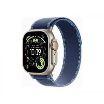 Apple Watch Ultra 3 GPS + Cellular 49mm carcasa Natural Titanium con Blue/Bright Blue Trail Loop - M/L | Apple