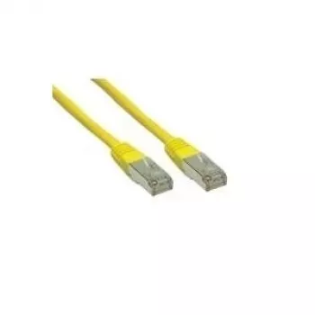 Cable de red Alcasa 1m Cat6 RJ-45 S/FTP Amarillo