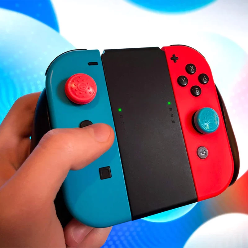 Fundas para joystick analógico KontrolFreek 1510-JOY para Nintendo Switch negro azul verde naranja rosa lila rojo