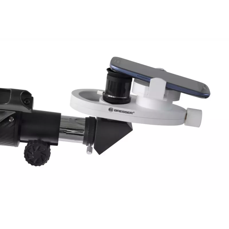 Bresser Optics 4914911 soporte para teléfono móvil/smartphone blanco
