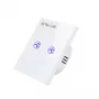 Interruptor WiFi inteligente Tellur SS2N — 2 puertos, 1800 W en total, 10 A por canal