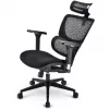 Silla de oficina Sharkoon OfficePal C40 — negra, diseño ergonómico, regulable en altura