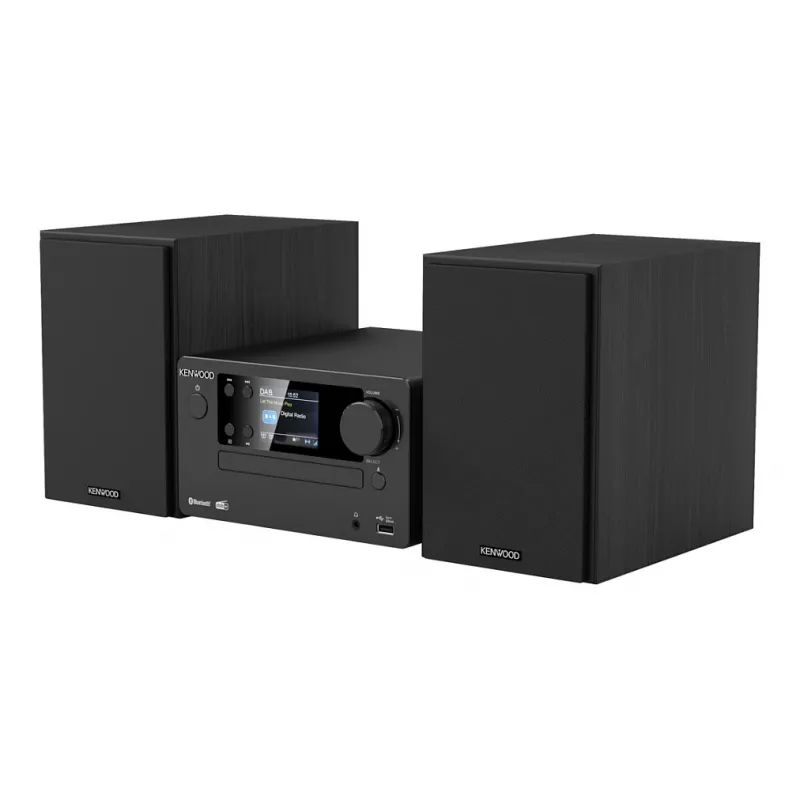 Microcadena de audio doméstico Kenwood M-725DAB-B 25 W negro (M725DABB)