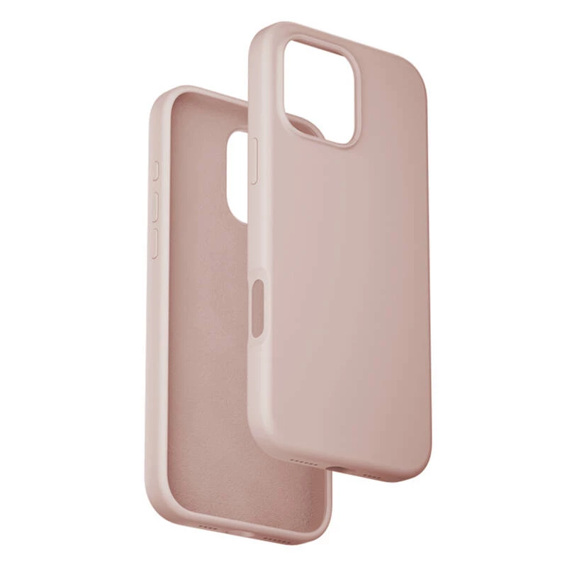 Funda MagSafe Vention KUHP0-40 para iPhone 16 Pro Max, rosa, compatible con MagSafe, bordes amortiguadores