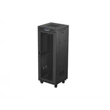 Lanberg FF01-6632-23BL Armario rack 32U Rack independiente Negro