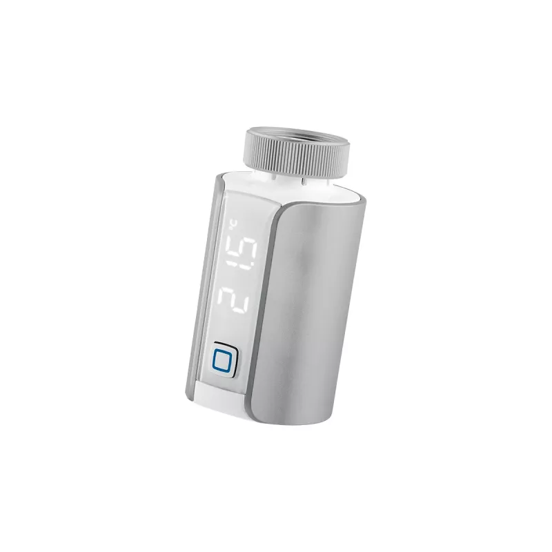 Termostato para radiador Homematic IP HmIP-eTRV-ES, RF 869,65 MHz, pantalla digital, pila AA, gris