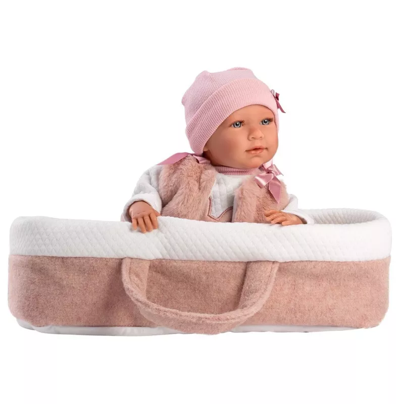Llorens Mimi Rosa 42 cm — Llorens 74012, vinilo y textil, extremidades articuladas