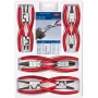 KNIPEX JUEGO DE ALICATES PARA ANILLOS DE SEGURIDAD 8 piezas